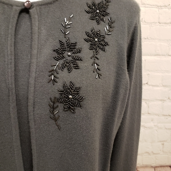 T.R. Bentley Cardigan with Attached Tank - Picture 2 of 8